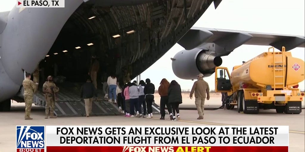 Exclusive look at repatriation flight from US to Ecuador