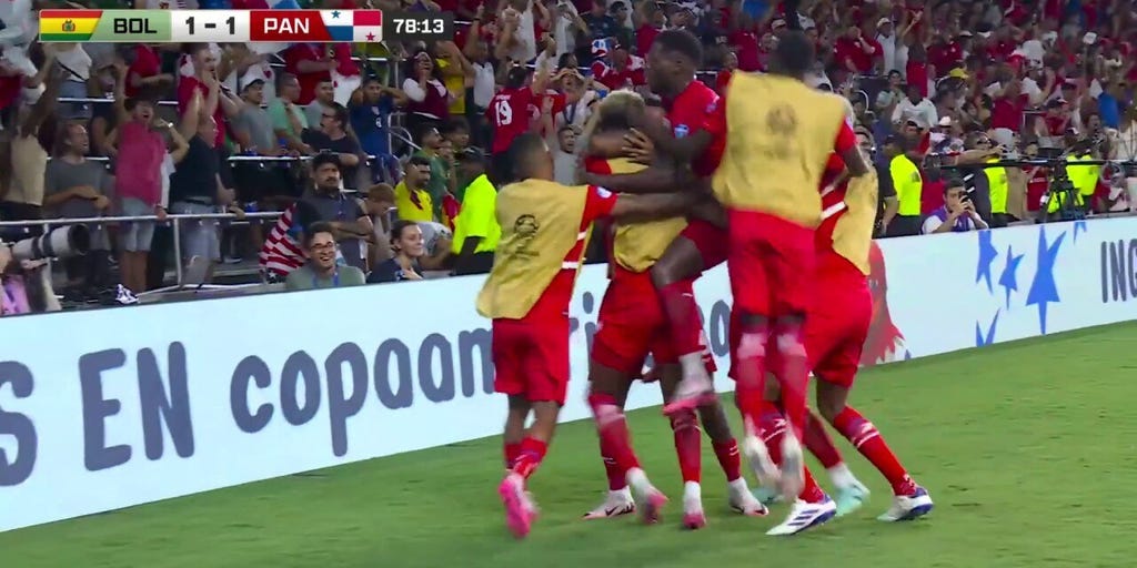 Eduardo Guerrero scores a goal in 79' to give Panama a lead over Bolivia | 2024 Copa América