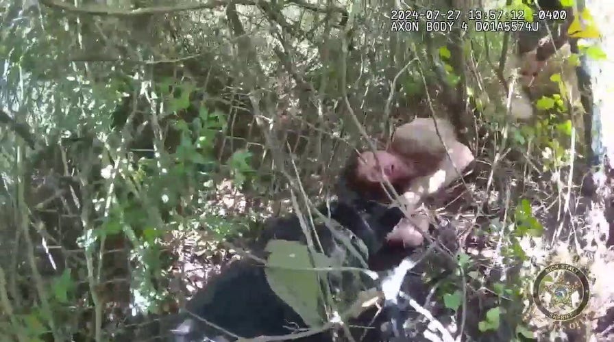 Escaped Florida inmate who faked injury found hiding in bushes