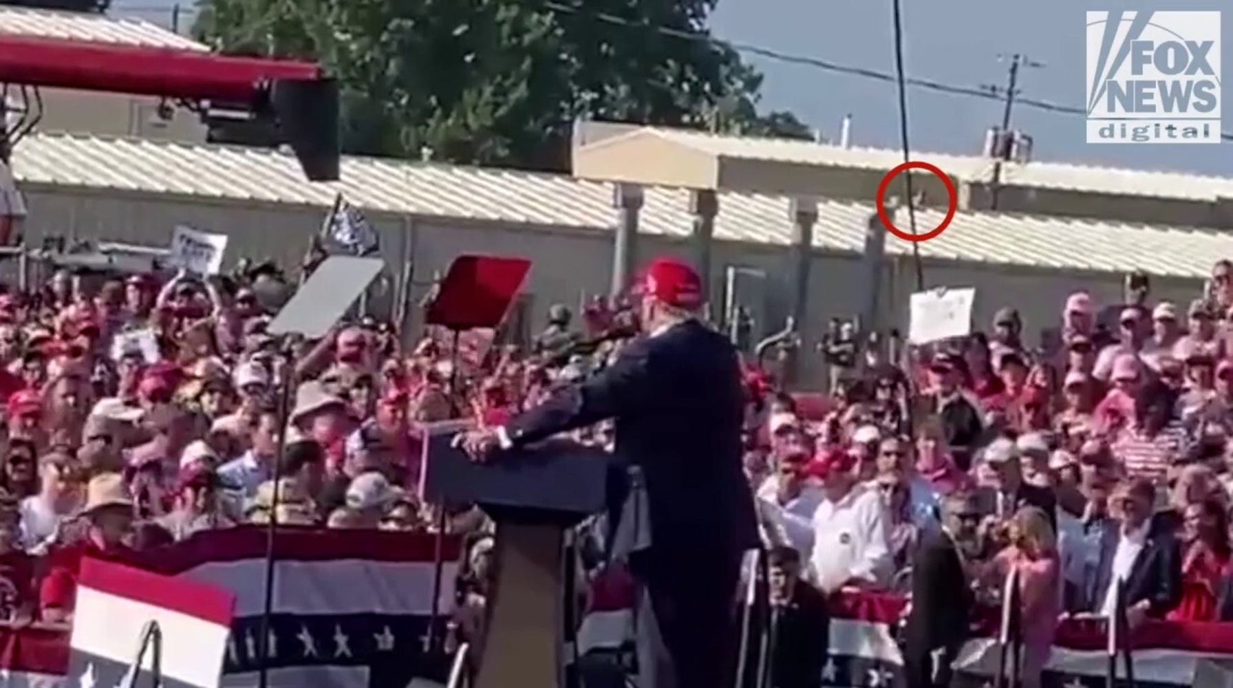 Video Captures Moments Before Trump Assassination Attempt