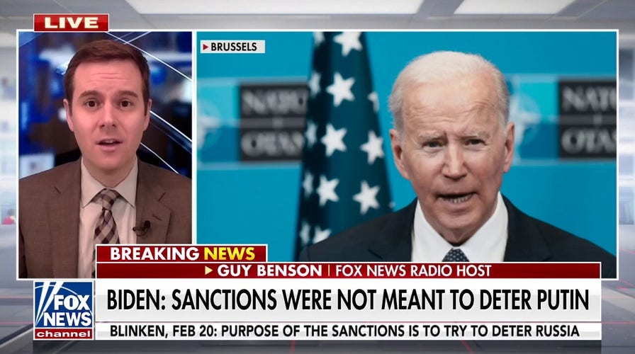 Guy Benson: Biden administration messaging on sanctions ‘incoherent’