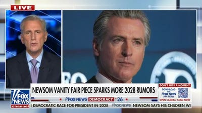 Gavin Newsom admits he admires Bill Clinton, seeks his counsel