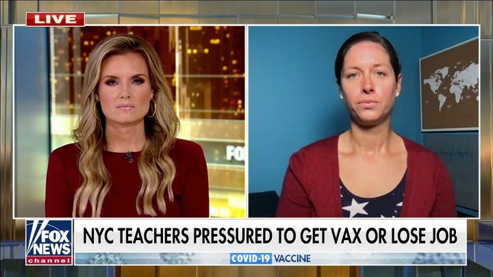 New York City teacher explains why she quit over the vaccine mandate
