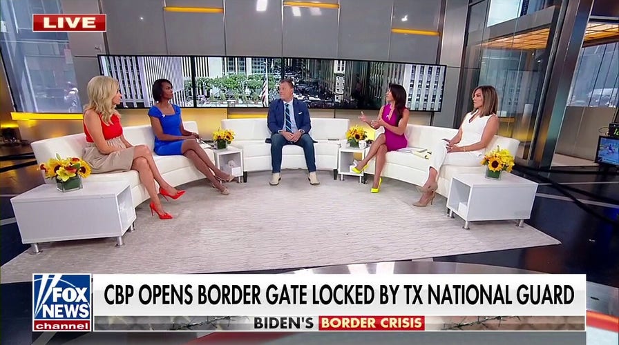 'Outnumbered' reacts to exclusive Fox video showing CBP opening border gate