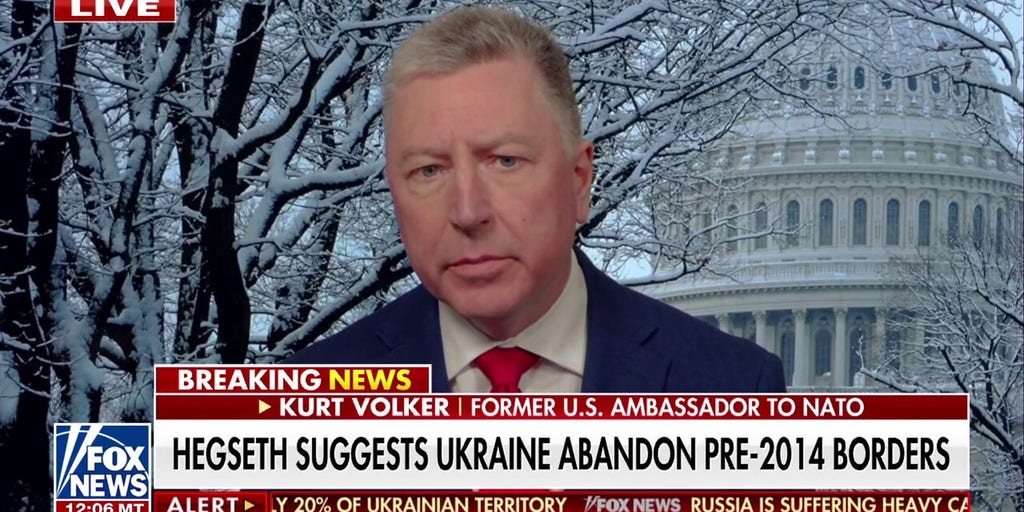 Kurt Volker says ending the war in Ukraine is about 'deterring Russia from attacking'