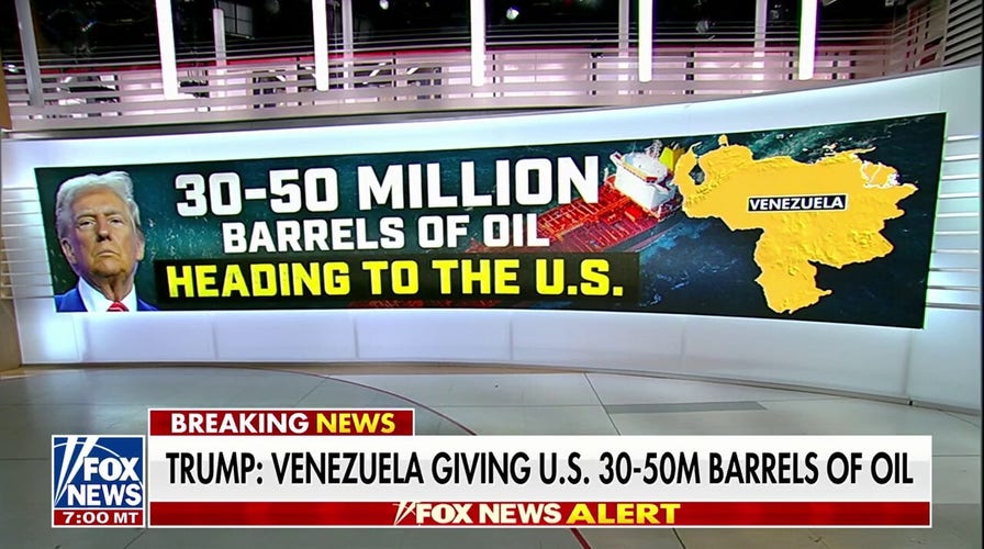 Venezuela to give US 30-50 million barrels of oil
