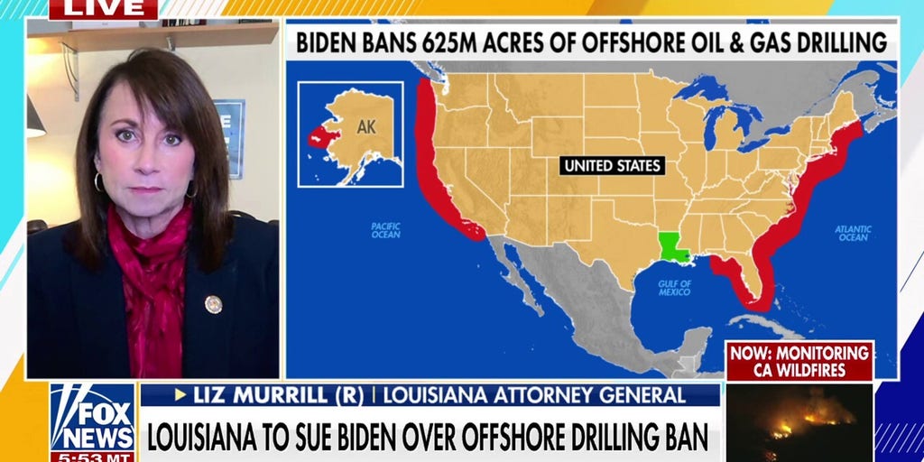 Louisiana plans to sue Biden admin over offshore drilling ban: 'One last kick in the gut'