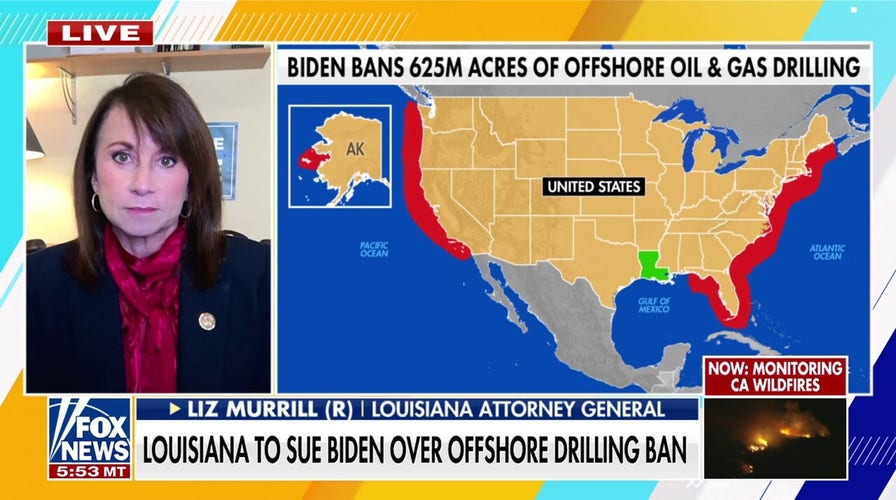 Louisiana plans to sue Biden admin over offshore drilling ban: 'One last kick in the gut'