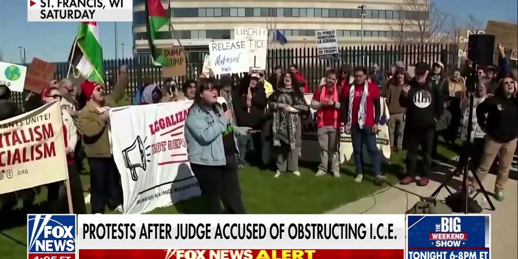 Protests erupt after FBI charges Milwaukee judge with obstruction