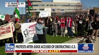 Protests erupt after FBI charges Milwaukee judge with obstruction