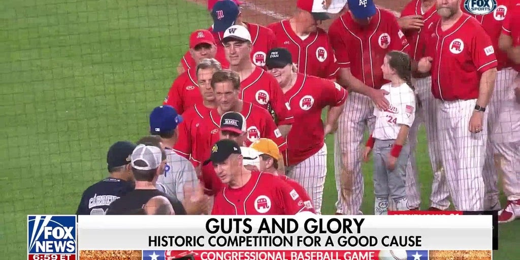 Lawmakers face off in congressional baseball game