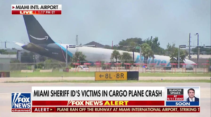 Amazon cargo plane crash victims identified by Miami-Dade sheriff