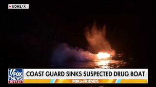Coast Guard sinks suspected drug boat as Trump's cartel fight escalates