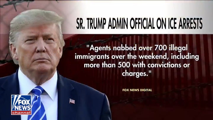 ICE arrests more than 500 migrants with criminal records