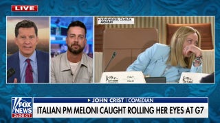 Comedian predicts Italian PM’s eye-roll will be a gif ‘in family group texts’