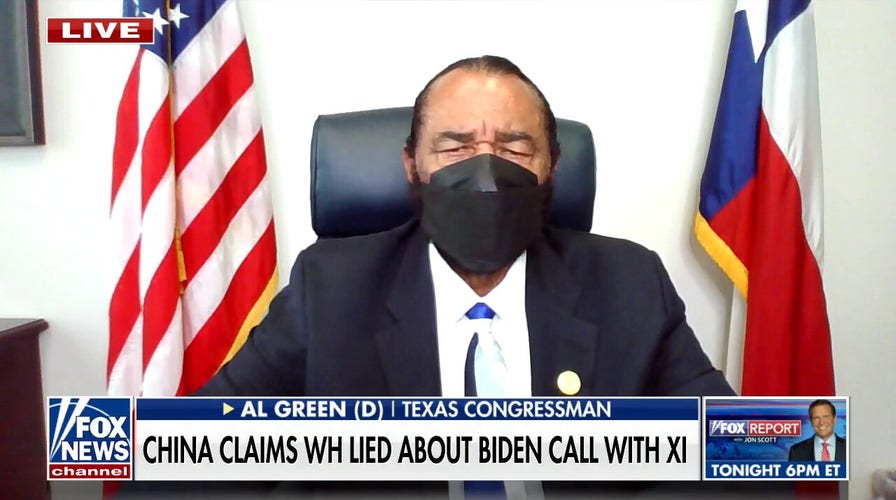 China cannot make a global power look ‘weak’: Rep. Al Green