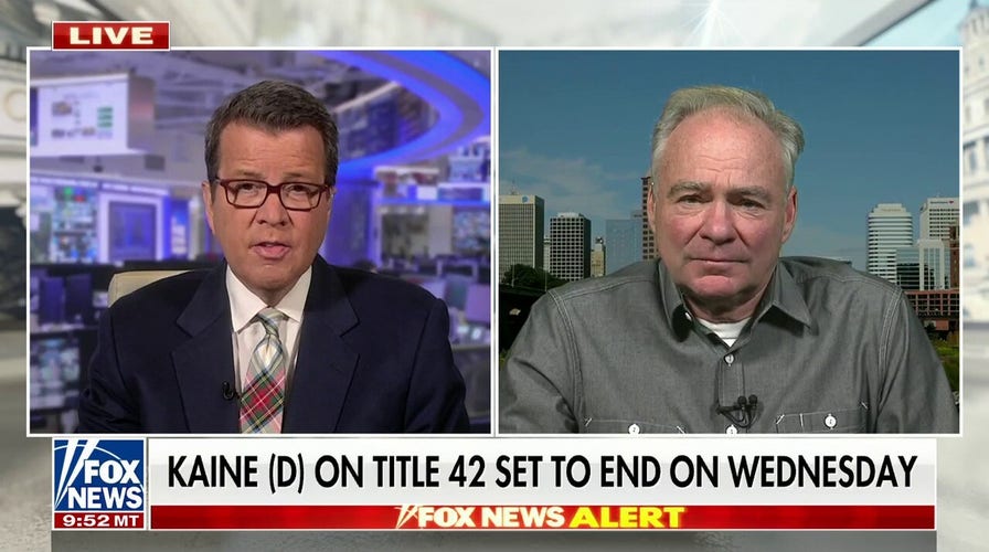 Sen. Tim Kaine says ending Title 42 will place border 'burden' on Congress