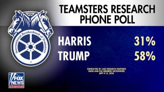 Teamsters research poll overwhelmingly supports Trump in 2024 - Fox News