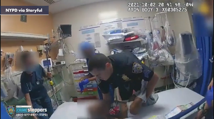NYPD cops rescue baby who stopped breathing