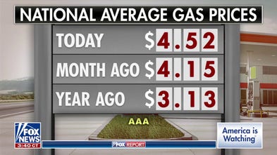 National average gas prices soar amid Iran war