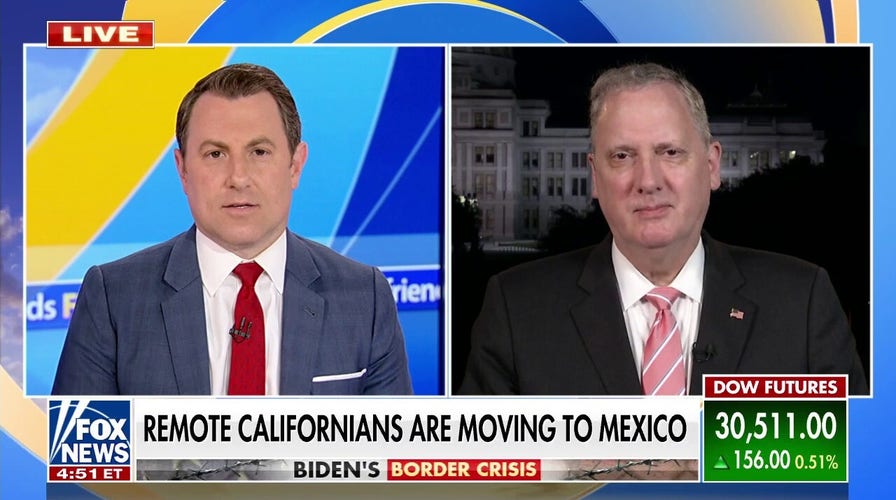 California residents moving to Texas and Mexico