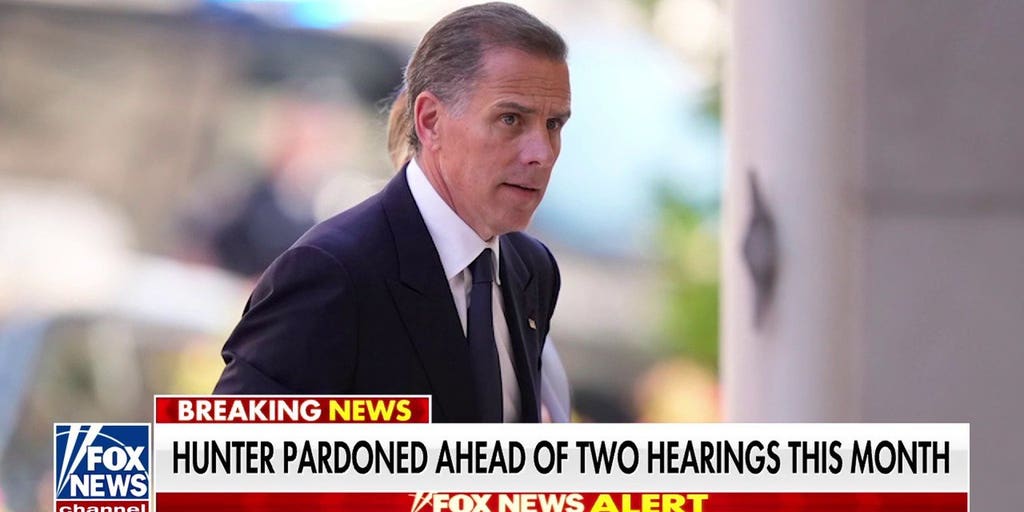 Biden slammed for pardoning son Hunter after vowing he wouldn't | Fox ...