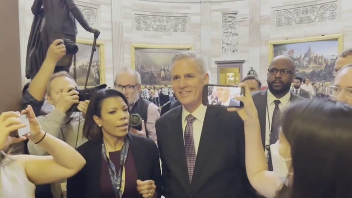 GOP leader Kevin McCarthy says game plan for speakership is 'to win,' claims there's been 'progress'