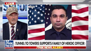Tunnel to Towers honors NYPD officer killed in NYC shooting