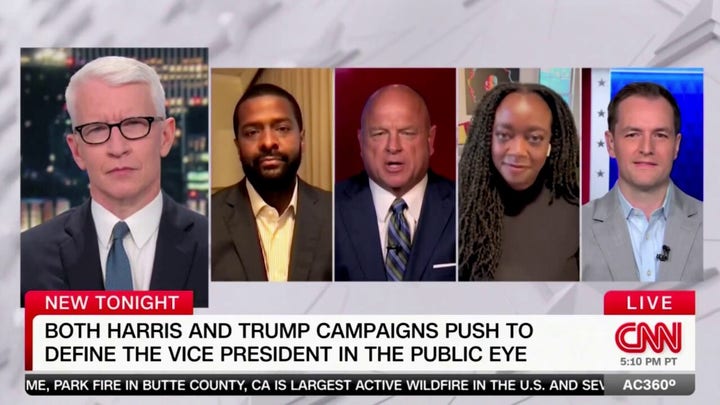 Bakari Sellers interrupts commentator, corrects him over pronunciation of Kamala Harris' name