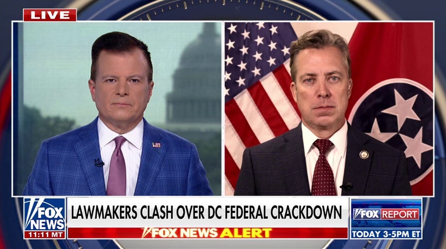 Rep. Ogles: Crime cut in half with Guard in DC