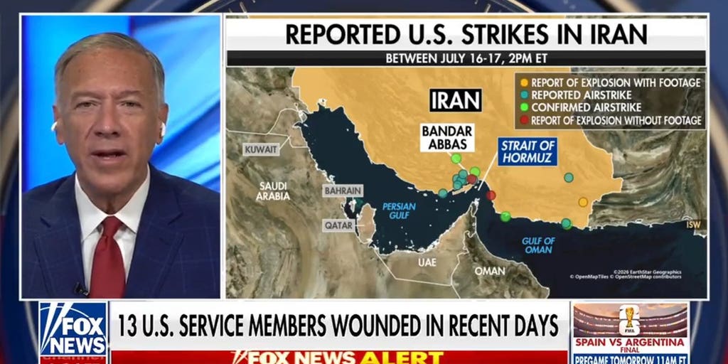 US strikes Iran weapons storage, military assets