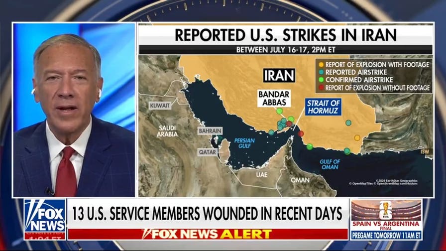 US strikes Iran weapons storage, military assets