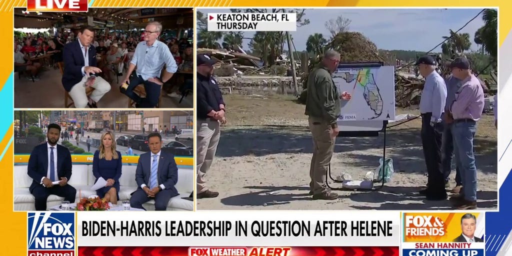 Biden-Harris admin slammed for Hurricane Helene response: 'Anger is building'