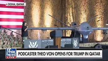 ‘Trump at his best’: Podcaster Theo Von appears with the president in Qatar