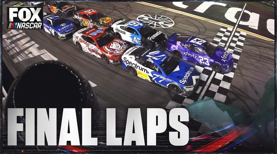  Tyler Reddick wins Autotrader 400 astatine  Echo Park Speedway 🏁 NASCAR connected  FOX