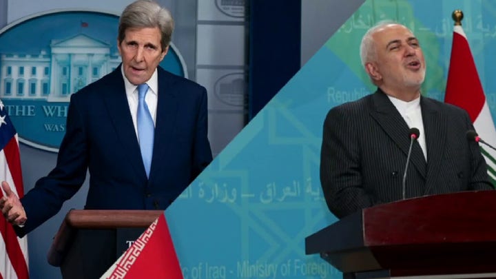 Iran Foreign Minister claims John Kerry told him about Israeli attacks in Syria