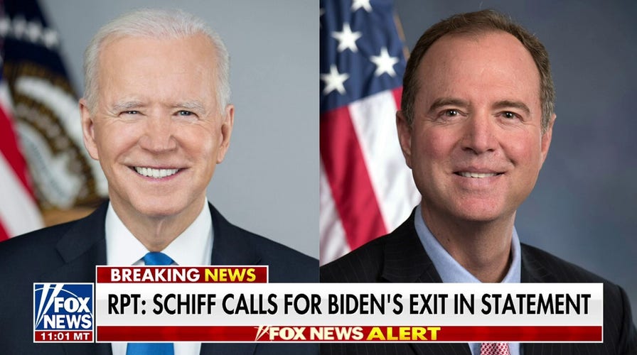 Schiff calls on Biden to drop out: Report