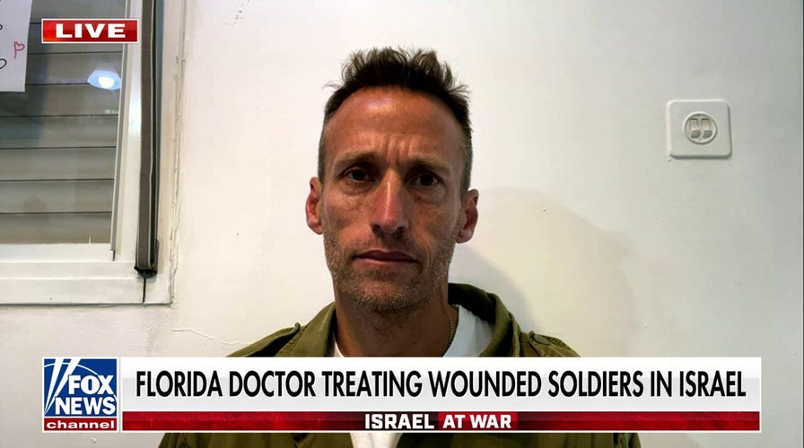Florida doctor treating wounded soldiers in Israel after war broke out during vacation