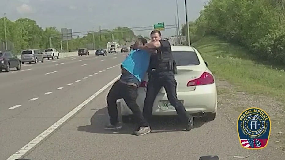 Tennessee Police Officer Run Over During Traffic Stop After Suspect Resists Flees Dashcam