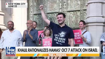 Mahmoud Khalil claims 'we couldn't avoid' Oct 7 terror attack