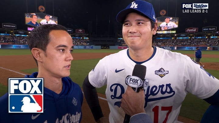 'What matters the most is we won'  Shohei Ohtani on historic performance in Dodgers' Game 3 win
