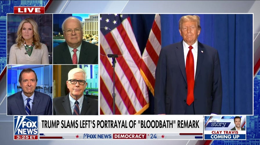 Reaction to Trump's 'bloodbath' comments are 'over the top': Karl Rove