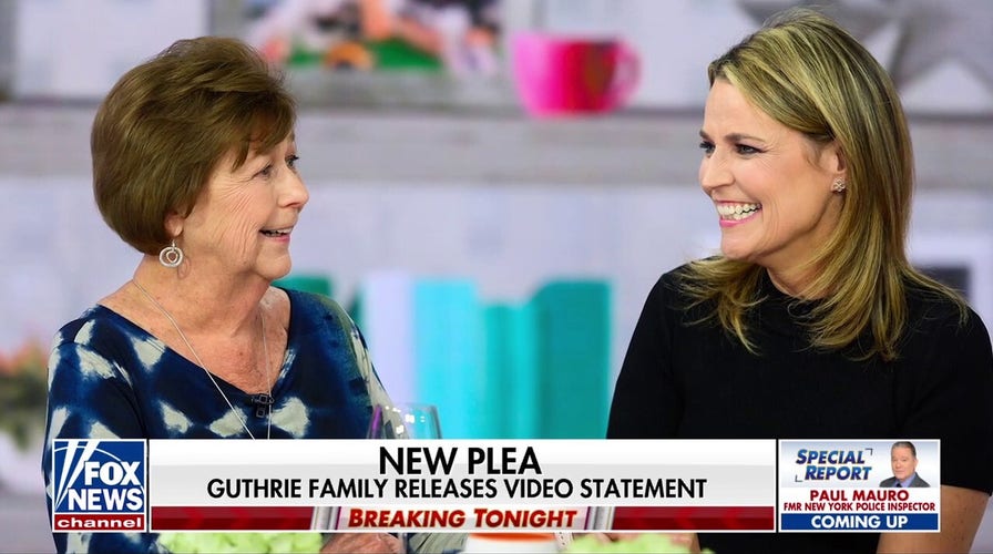 Officials aware of 'new message' regarding Nancy Guthrie