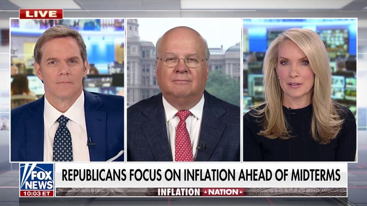 Karl Rove: Inflation will dominate the midterm campaigns unless it goes away