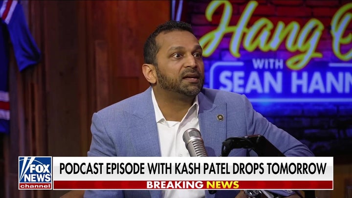 Kash Patel discusses FBI 'burn bags' and weaponized agencies with Sean Hannity
