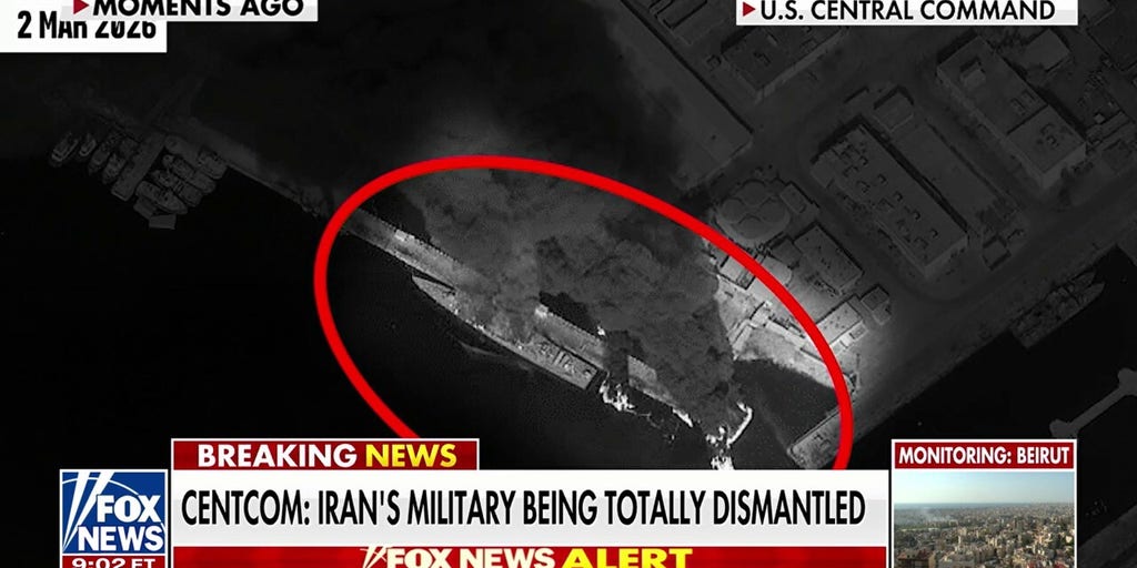 CENTCOM says Iran's military is being totally dismantled in 'Epic Fury' update