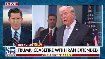 Iran ceasefire will be extended with a continued port blockade, President Trump says