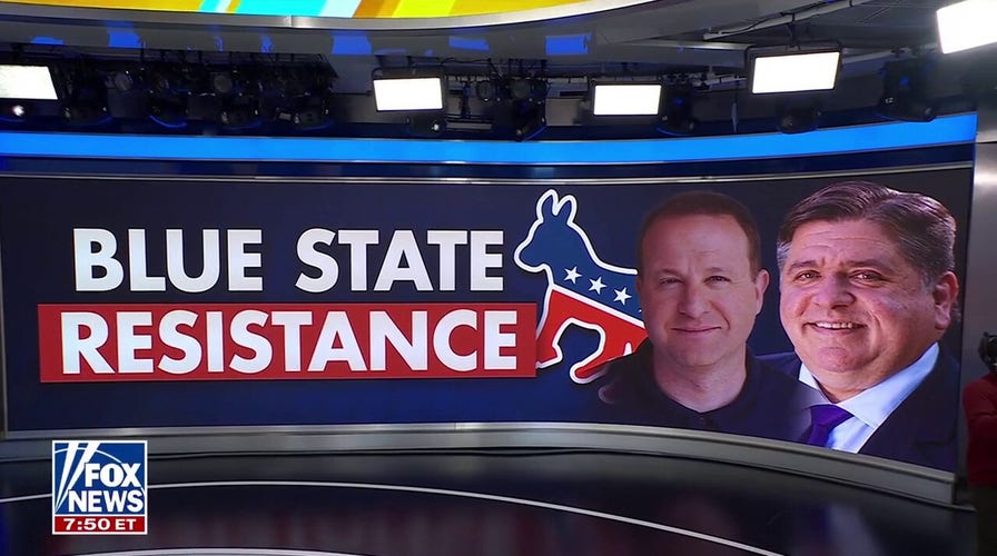 Blue state governors Polis, Pritzker help launch a resistance group ahead of second Trump term