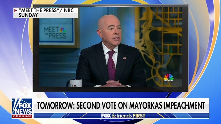 DHS Secretary Mayorkas to face second impeachment vote