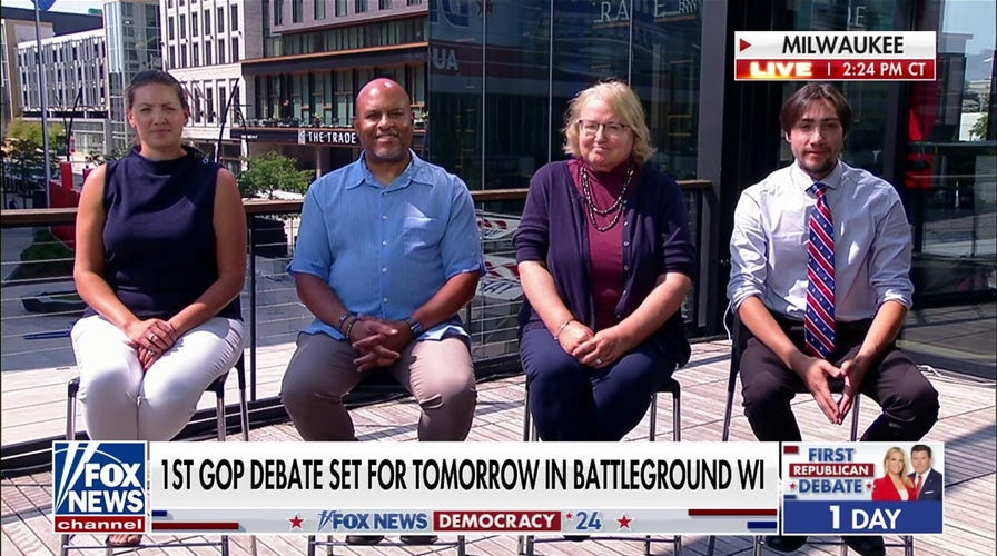 Wisconsin Republican voters offer their expectations heading into the first primary debate